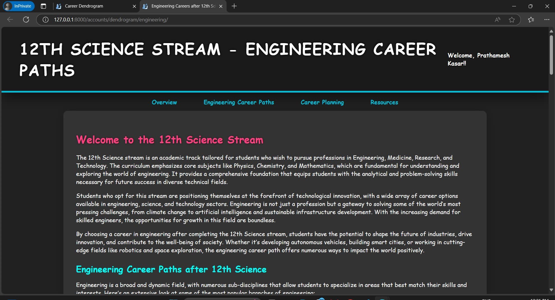 Career Dendrogram screenshot 14 of 18