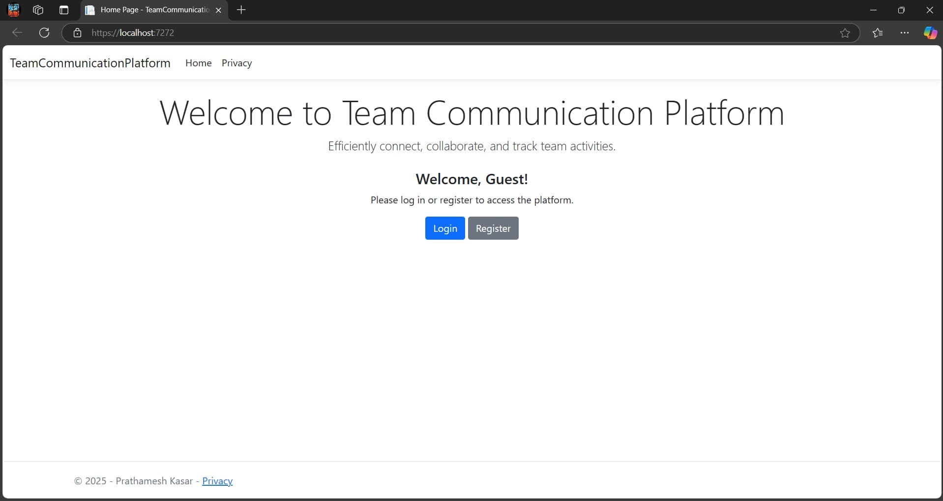 Team Communication Platform screenshot 1 of 6